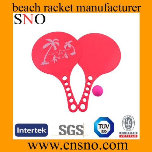 manufacturer new PP plastic beach racket/plastic racket