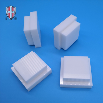 White Insulation Zirconia Ceramic Square Combination Block