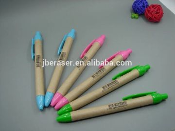 Kraft Paper Shell ball Pen eco pen recycled pen