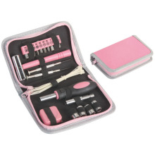Small Combined Handy Tool Kit With Zippered Case