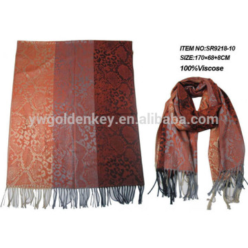 plain comfortable pashmina stripe lady scarf