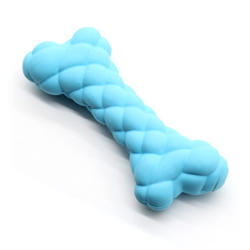 Blue Rubber Dog Chew Toy