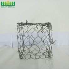 double twist heavy galvanized woven gabion baskets