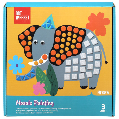 Eva Mosaic Painting Set for Education Animal