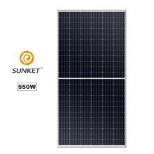 Painel solar mono de 550 w de meia célula