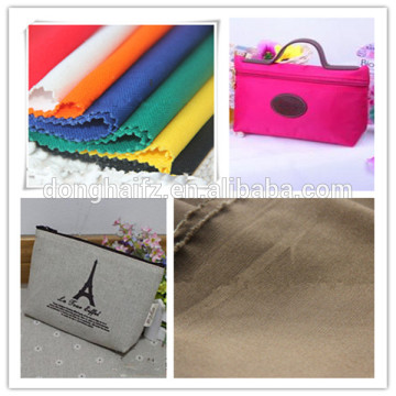 Wholesale plain canvas cosmetic bag