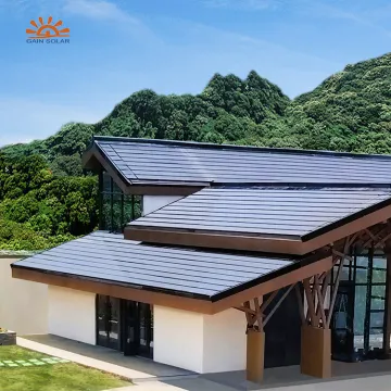 YingLi 30W Double Glass BIPV Solar Panel Roof Tiles