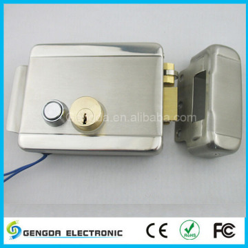 High quality access control electric panel door lock for home wooden door