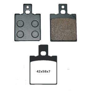 Motorcycle disc brake pad  FA47