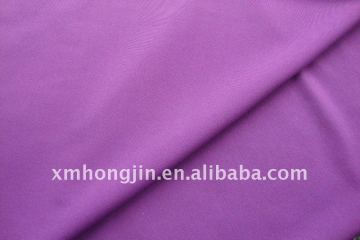 Polyester elastane milk silk fabric