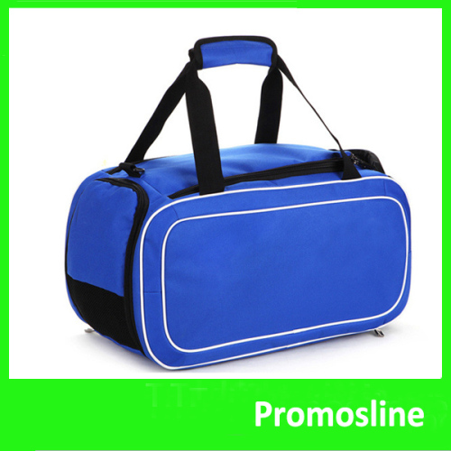 Promotional Custom duffle bag bag sports with shoe compartment