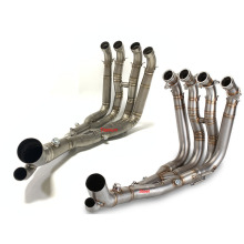Titanium Exhaust Pipes for BMW S1000R, S1000RR, and S1000XR Motorcycles