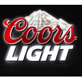 Panneau lumineux 3D acrylique Coorslight