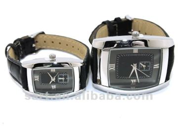 beautiful alloy couple watch