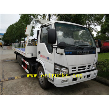 Isuzu 6 ton 4 ƙafafun ƙafafun jirgi