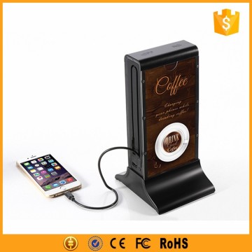 High capacity 20800mAh coffee shop power bank