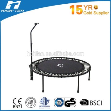 48inch GYM trampoline, fitness trampoline with handrail (foldable)