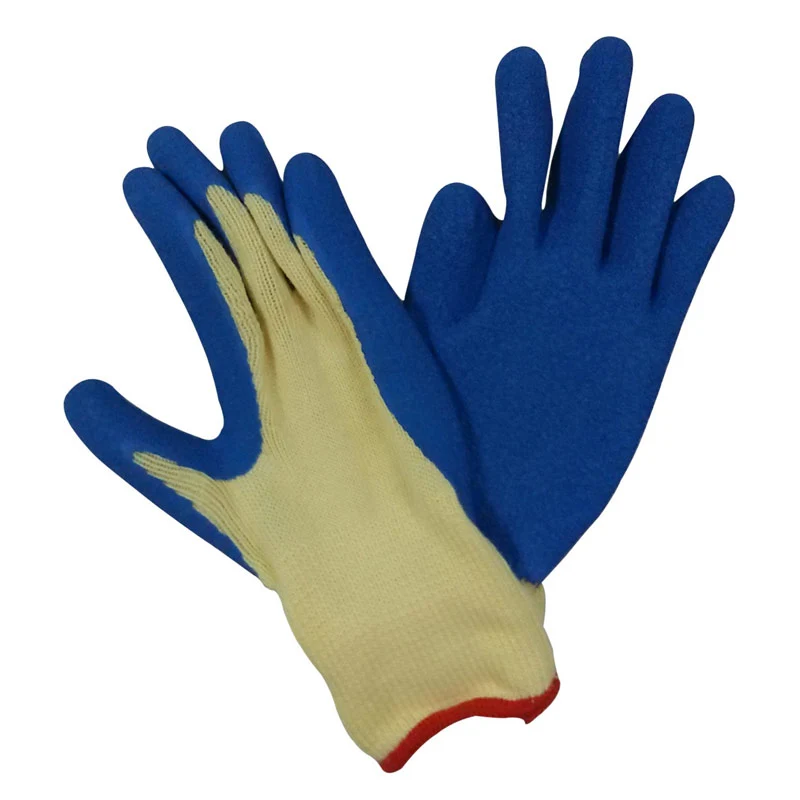 Top Sale 10 Gauge Liner Latex Coated Safety Working Gloves