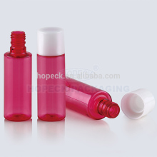round shape PET plastic bottle