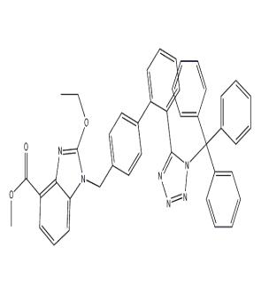 Ultra puro candesartán cilexetilo intermedios CAS 150058-29-0