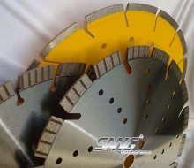 laser blade for concrete