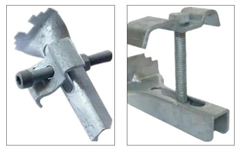 Fisher and Ludlow Saddle Clips for Grating