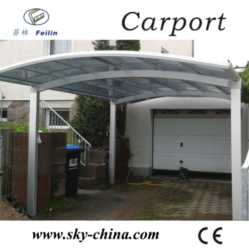 Polycarbonate and aluminum carport strong and sturdy canopy carport