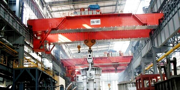 Qdy Electric Double Girder Casting Overhead Crane for Workshop