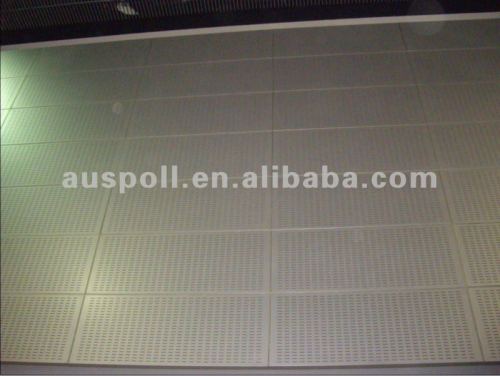 Aluminum acoustic wall panel