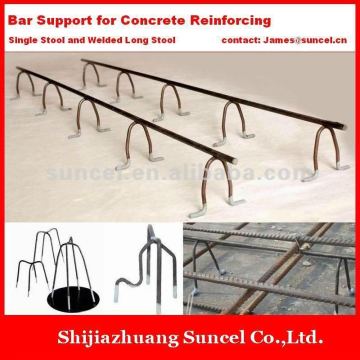 Building rebar support