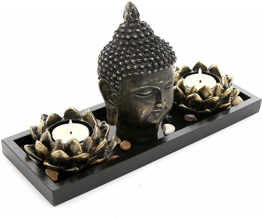 Lotus Tea Light Candle Holders