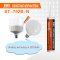 LED bulb bonding and fixing RTV silicone rubber