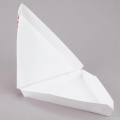 White Clay Pizza Slice Box for Convenient Delivery
