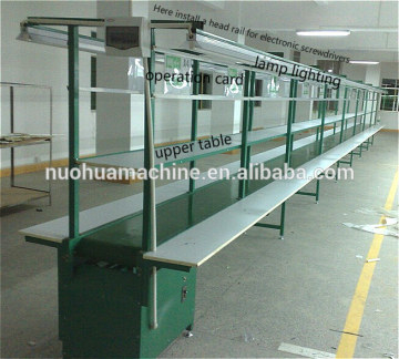 led bulb assembly line/belt conveyor line