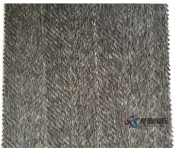 Deluxe Classic Herringbone Alpaca Fabric