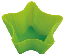 silicone star shaped cupcake mould