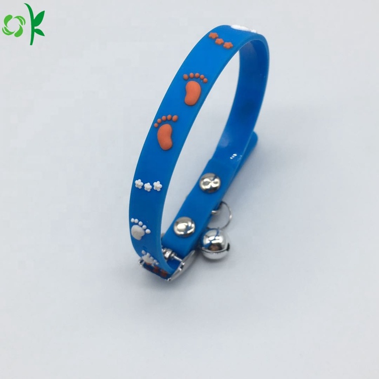 Adjustable Rubber Necklace Collar For Small Dogs Cats