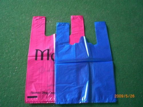 Custom Print Recyclable Degradative Biodegradable Printed Shopping Bags With Oem / Odm