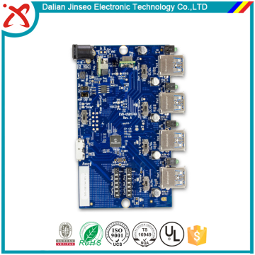 Pcba smt auto cut off usb charger pcb bonding