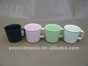colour clay mugs