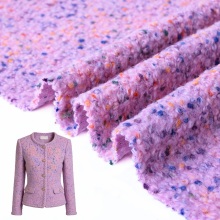 Heavy Weight Wool Blend Boucle Fabric for Winter