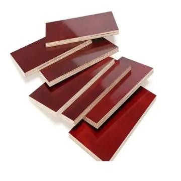Red 18mm Construction Plywood Film Faced
