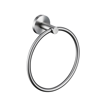 Minimalist bathroom towel ring