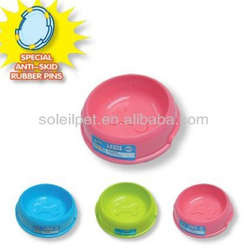 Plastic pet bowl , pet feeder