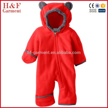 baby animal romper cartoon red bear shape coverall baby wear christmas