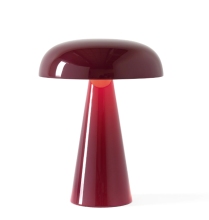 Dimming touch reachargeable metal base table lamp