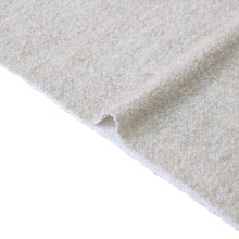 Loop Fleece Wool Polyester Blend Fabric