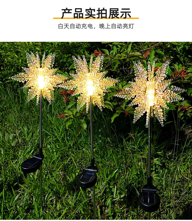 Vibrant Solar-Powered LED Festival Lights for Outdoor Gardens