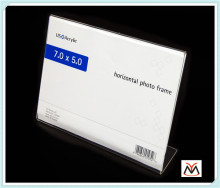 acrylic cardboard counter display brochure holder