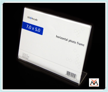 acrylic cardboard counter display brochure holder